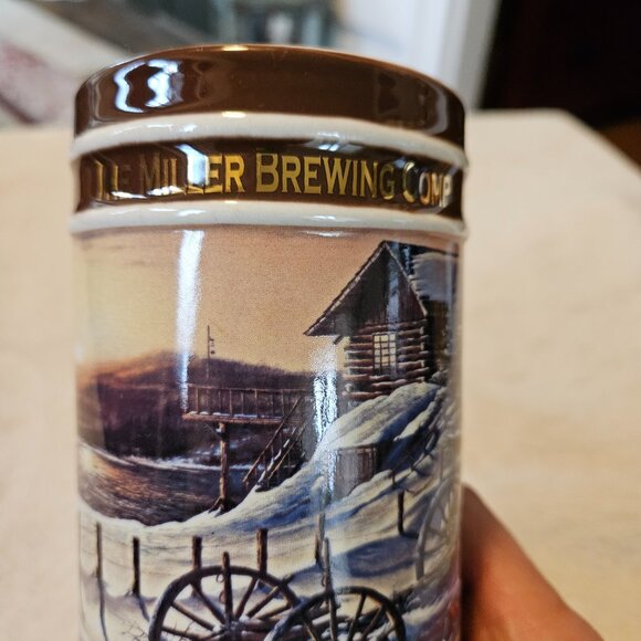Miller Brewing Co - "Peaceful Evening" Collector Stein - Limited Edition - Picture 5 of 9